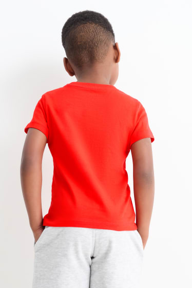Copii - Fotbal - tricou cu mânecă scurtă - roșu