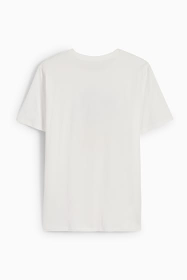 Hombre - Camiseta - blanco roto