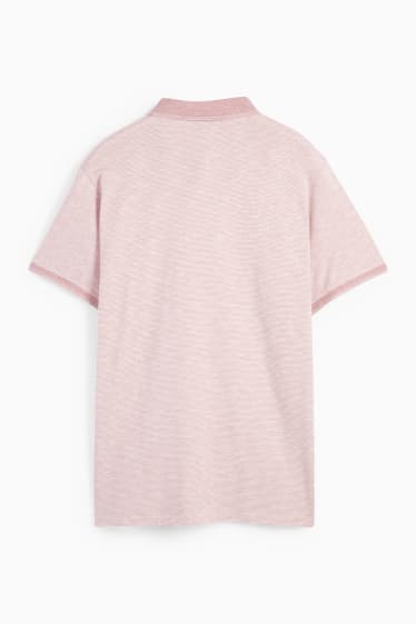 Uomo - Polo - a righe - rosa