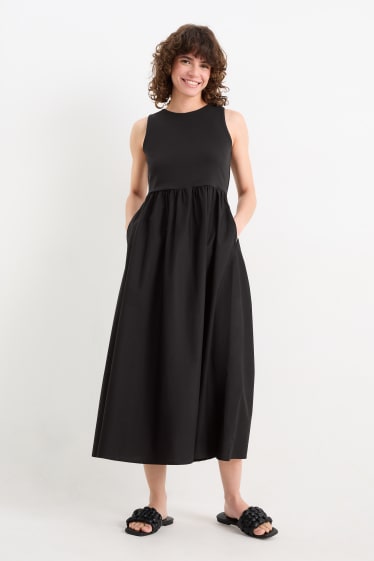 Femmes - Robe Fit & Flare - noir