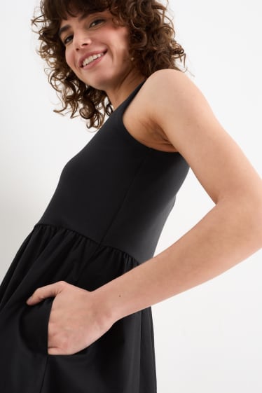 Dona - Vestit fit & flare - negre