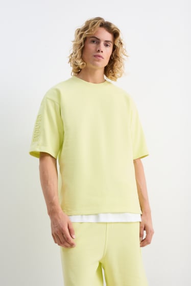 Hombre - Camiseta - amarillo