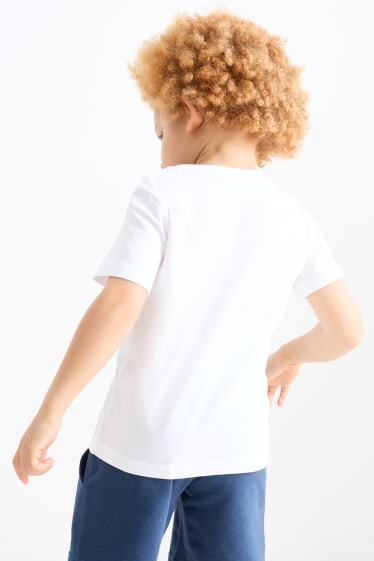 Children - Italy - short sleeve T-shirt - white