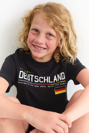 Children - Germany - short sleeve T-shirt - black