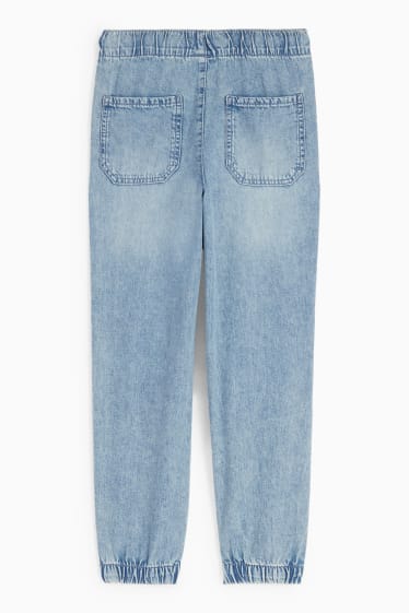 Kinderen: jongens - Loose fit jeans - jeanslichtblauw