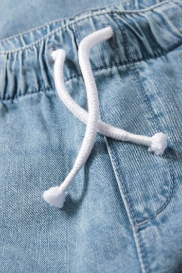 Kinderen: jongens - Loose fit jeans - jeanslichtblauw