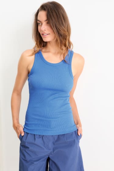 Women - Basic top - blue