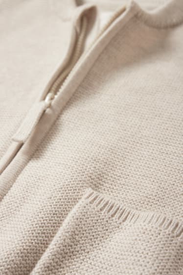 Baby Buben - Baby-Strickjacke - hellbeige