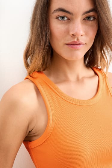 Women - Basic top - orange