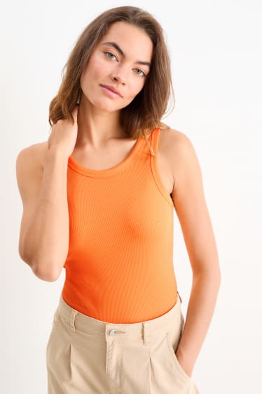 Women - Basic top - orange