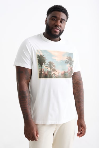 Uomo - T-shirt - bianco