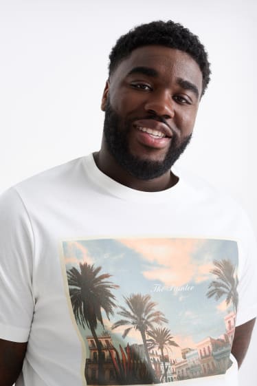 Uomo - T-shirt - bianco