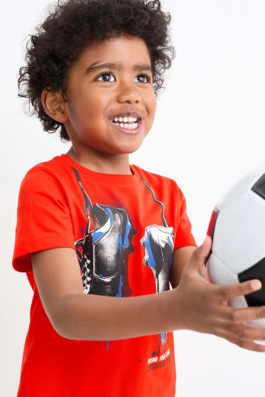 Enfants garçons - Football - T-shirt - rouge