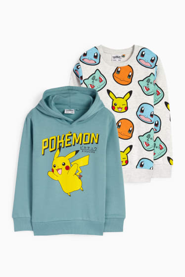 Multipack of 2 Pokemon sweatshirt and hoodie