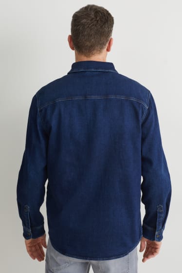 Herren - Jeanshemd - Regular Fit - Kent - dunkeljeansblau