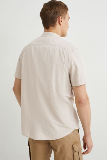 Home - Camisa - regular fit - coll alçat - caixmir