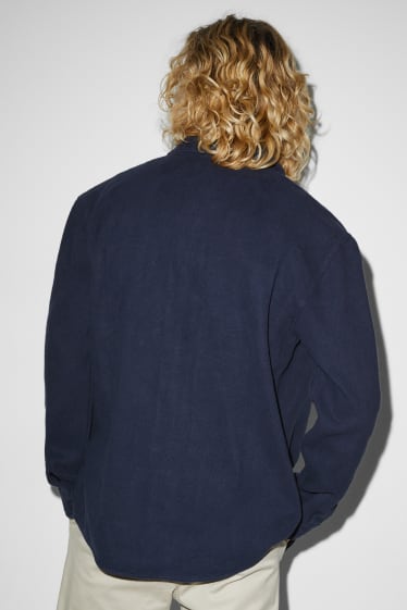 Hommes - Veste-chemise - bleu foncé