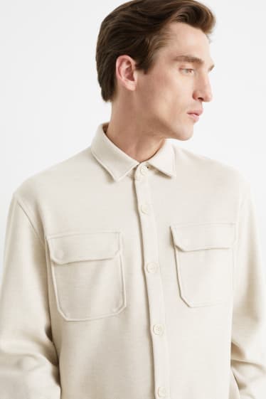 Hommes - Veste-chemise - beige