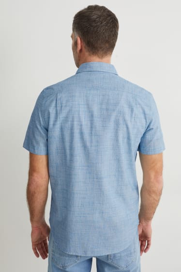 Herren - Hemd - Regular Fit - Kent - blau
