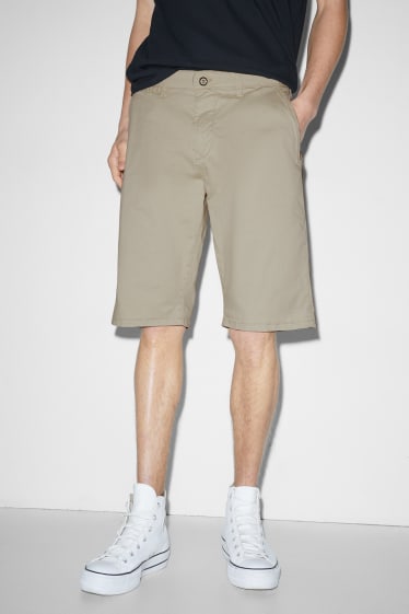 Uomo - Shorts - beige chiaro