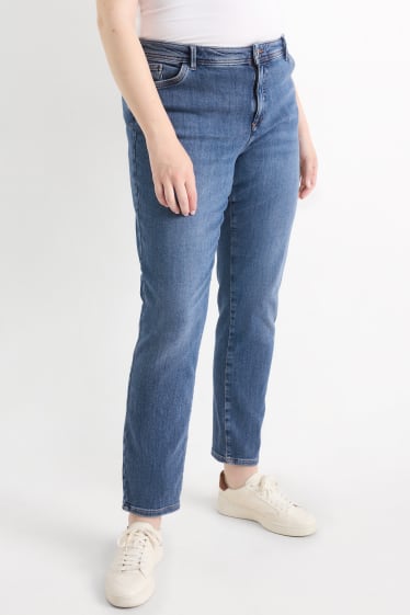 Kobiety - Skinny Jeans - średni stan - One Size Fits More - dżins-niebieski