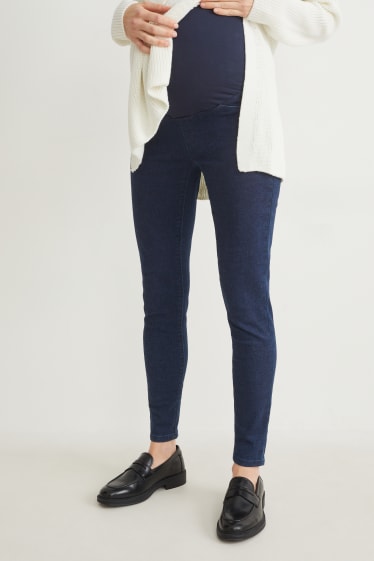 Femmes - Jean de grossesse - jegging jean - LYCRA® - jean bleu foncé