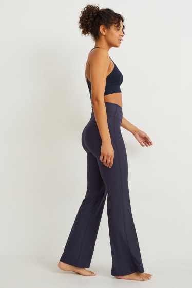 Dames - Sportlegging - 4 Way Stretch - donkerblauw