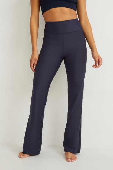 Damen - Funktions-Leggings - 4 Way Stretch - dunkelblau