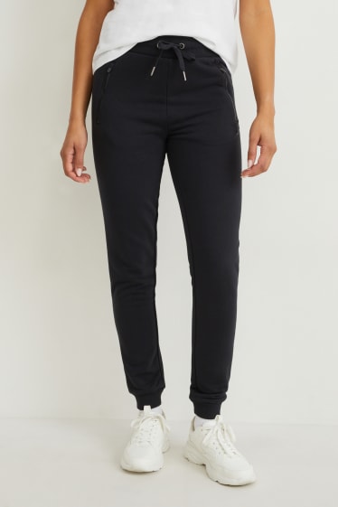 Damen - Funktions-Jogginghose - schwarz