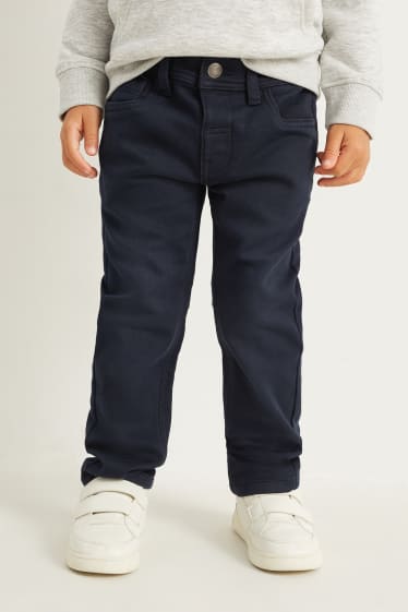 Kinder Buben - Thermohose - Slim Fit - dunkelblau