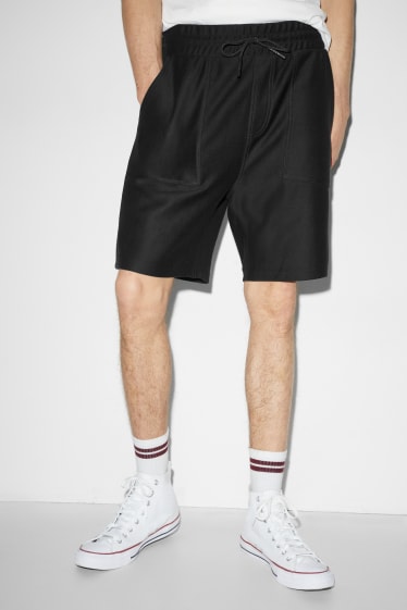 Home - Pantalons curts de xandall - negre