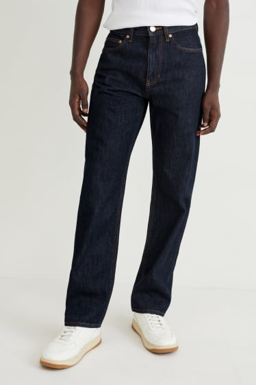 Home - Regular jeans - texà blau fosc