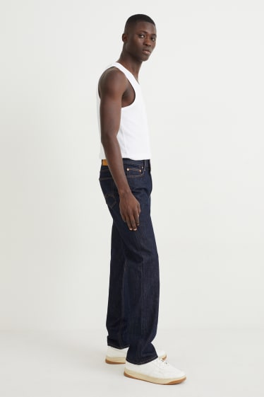 Home - Regular jeans - texà blau fosc