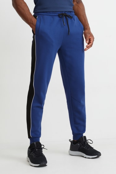Uomo - Pantaloni da jogging - blu scuro