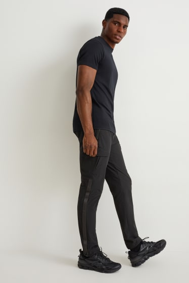 Uomo - Pantaloni cargo - regular fit - nero