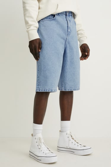 Hommes - Short en jean - jean bleu clair