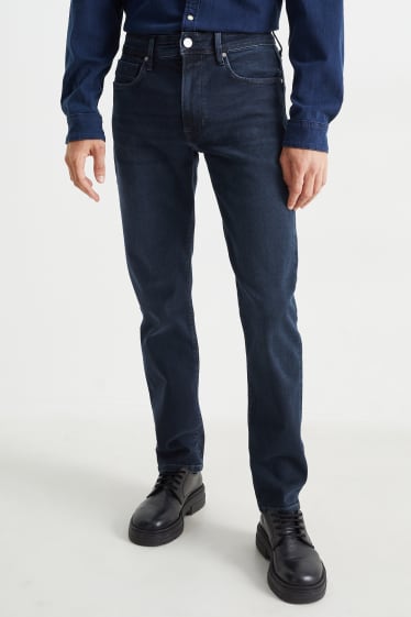 Heren - Slim jeans - jeansdonkerblauw