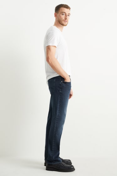 Mężczyźni - Regular jeans - LYCRA® - dżins-ciemnoniebieski