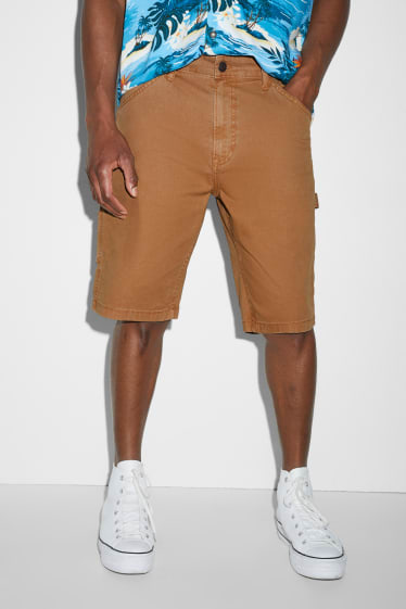 Hommes - Short - beige