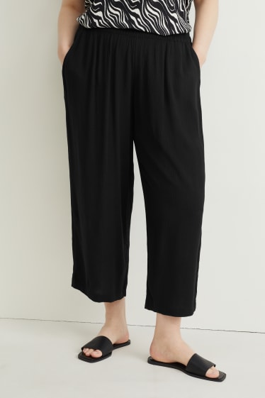 Damen - Culotte - Mid Waist - schwarz