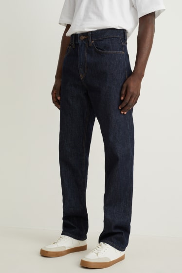 Men - Regular jeans - denim-dark blue