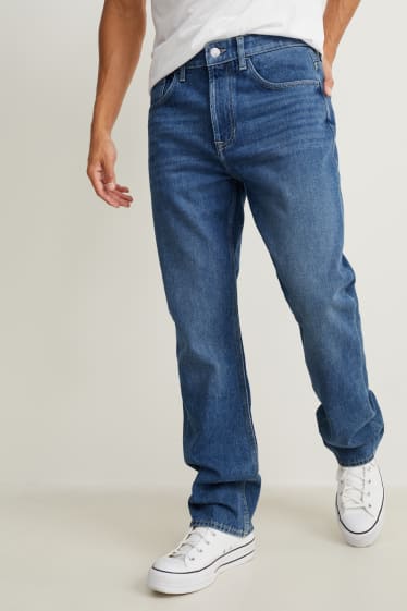 Herren - Regular Jeans - jeansblau