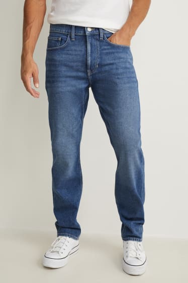 Herren - Straight Jeans - LYCRA® - jeansblau