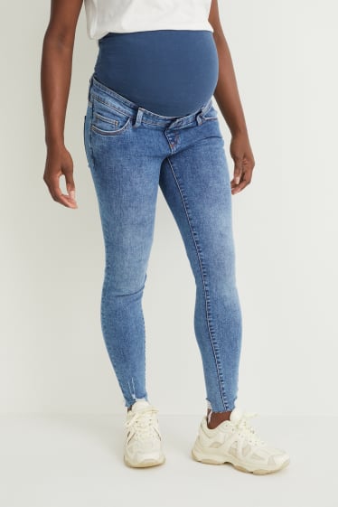 Femmes - Jean de grossesse - skinny jean - LYCRA® - jean bleu