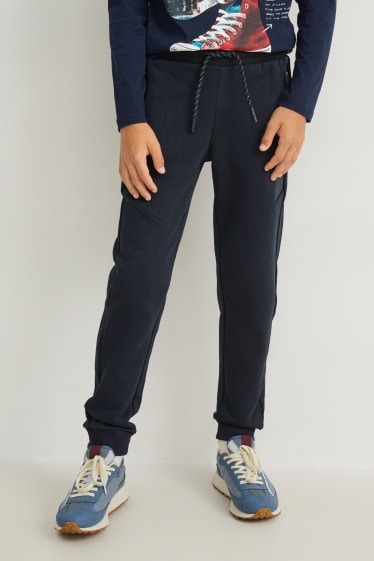 Enfants garçons - Pantalon de jogging - bleu foncé