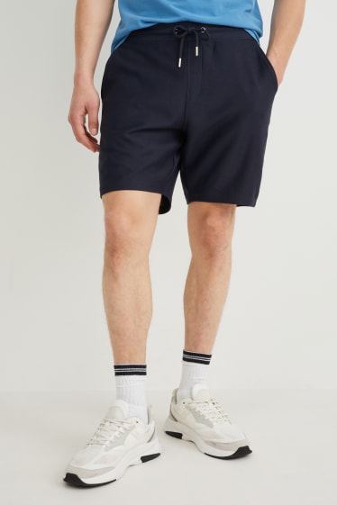 Hommes - Short - bleu foncé