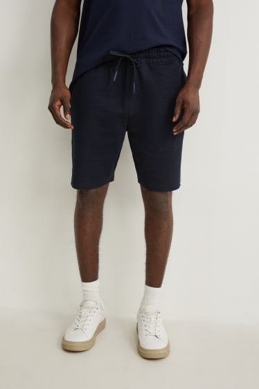 Men - Sweat shorts - dark blue