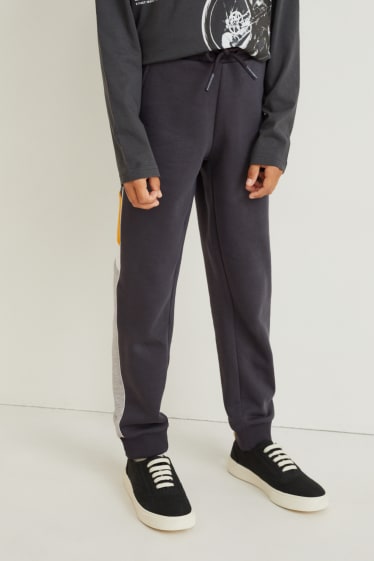 Enfants garçons - Pantalon de jogging - gris foncé