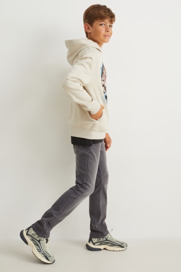 Enfants garçons - Straight jean - gris