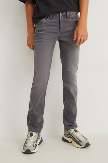 Enfants garçons - Straight jean - gris